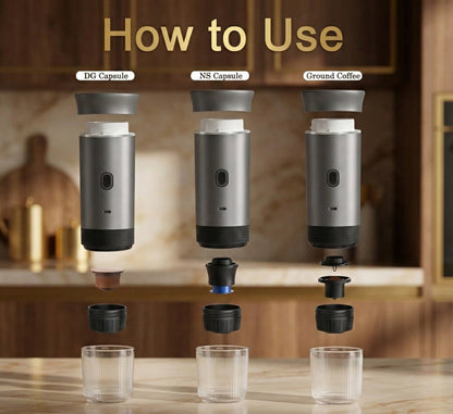 Nomad Pro: Self-Heating Portable Espresso Maker