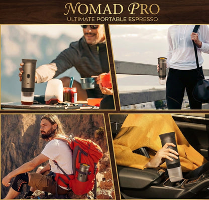 Nomad Pro: Self-Heating Portable Espresso Maker